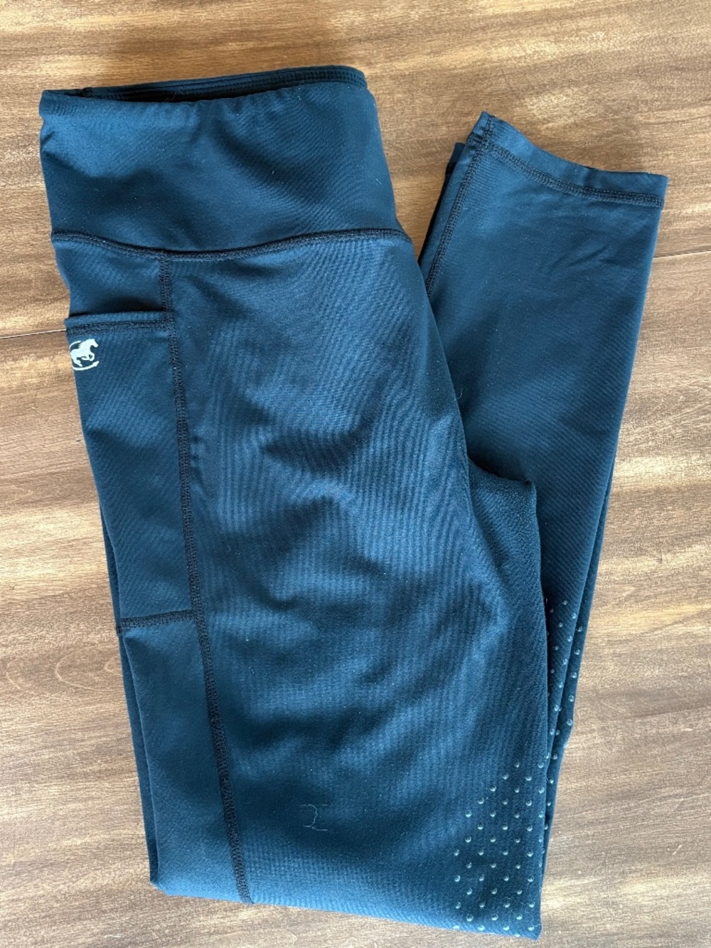 Piper by Smartpak Knee Patch Riding Tights Black Large